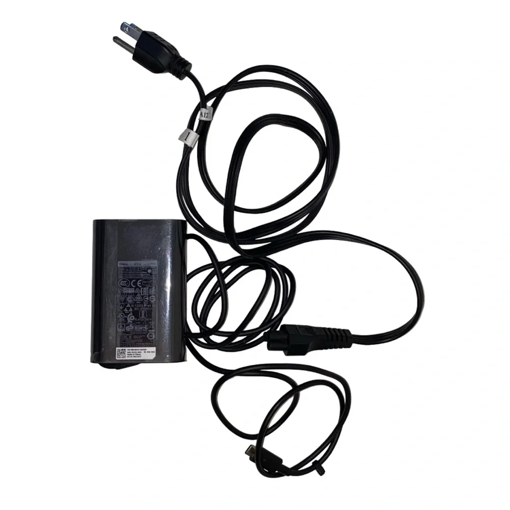 DELL 65W USB-C AC Adapter Laptop Charger – Model DM1WCF | No Power Cable